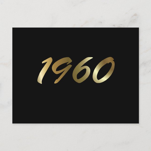 1960 POSTKARTE (Vorderseite)