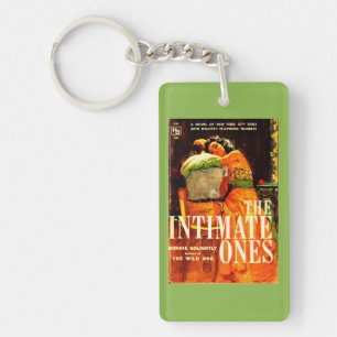 1960 Zellstoffroman deckt die Intimen ab Schlüsselanhänger