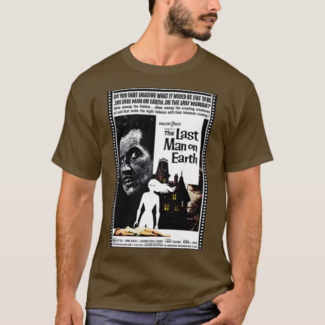 1960er Jahre Der letzte Mann auf Erden T - Shirt (Vorderseite)