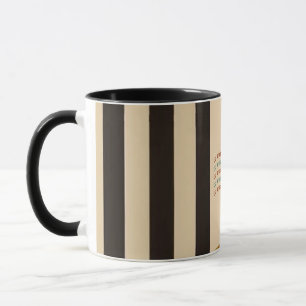 1960er Jahre inspirierter Becher .. Alles wird gro Tasse