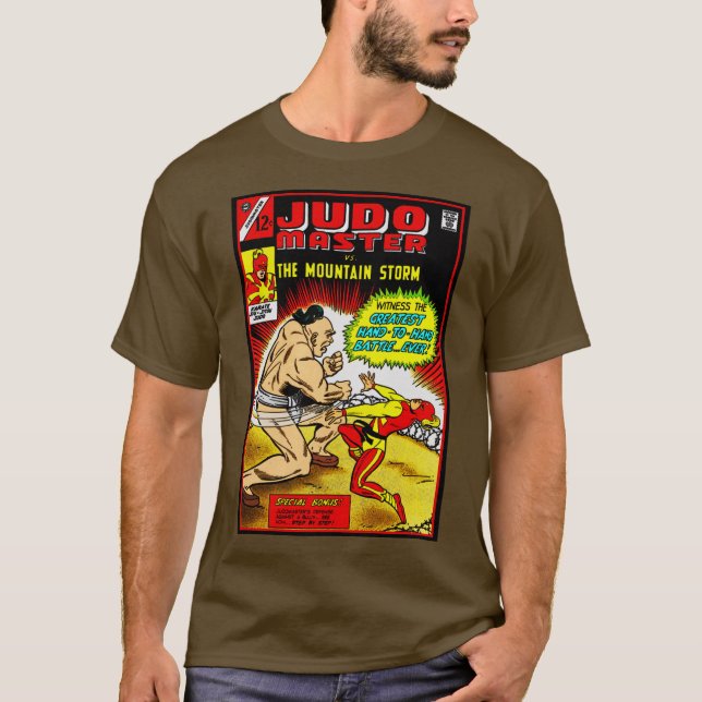 1960's JUDO Master Comic T-Shirt (Vorderseite)