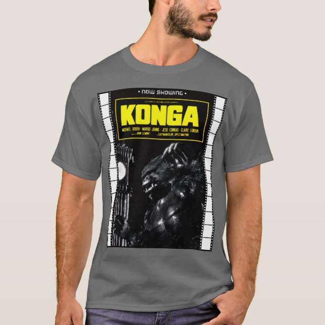 1960's KONGA Poster T-Shirt (Vorderseite)