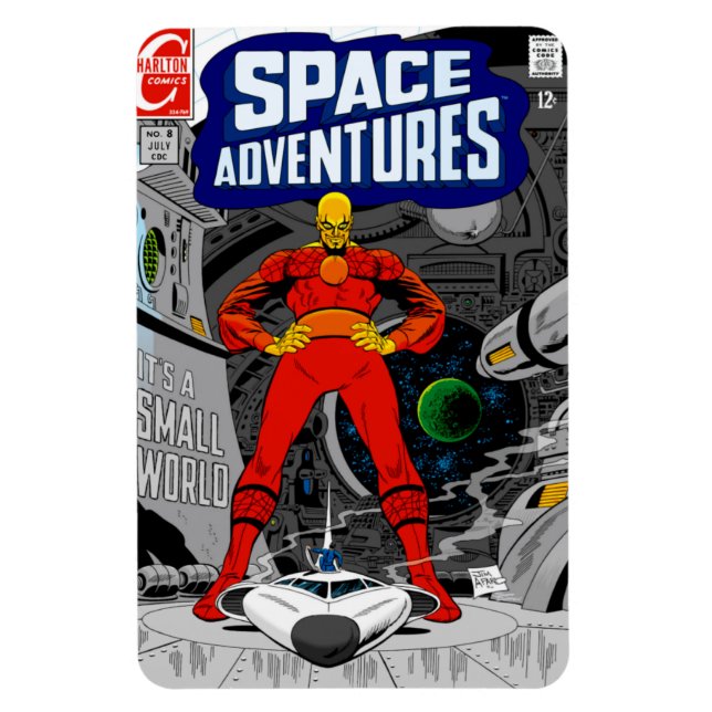 1960's 'SPACE Adventures' Magnet (Vertikal)