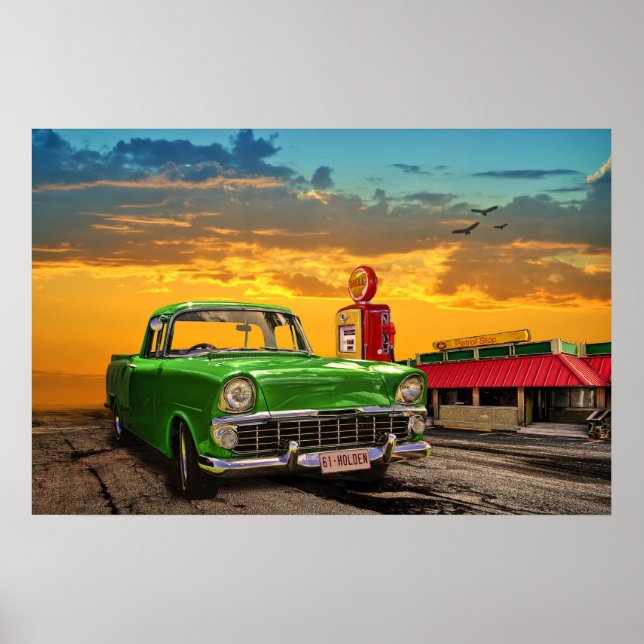 1961 EK Holden Ute Poster (Vorne)