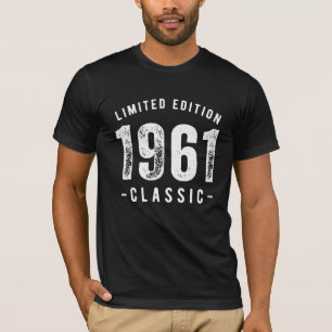 1961 Klassisches Vintage-Geburtsjahr T-Shirt