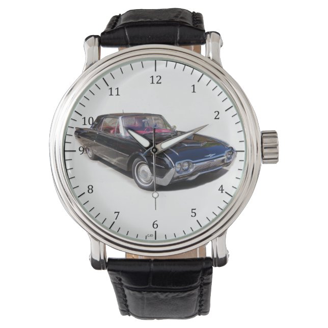 1961 Thunderbird-Uhr Armbanduhr (Vorderseite)
