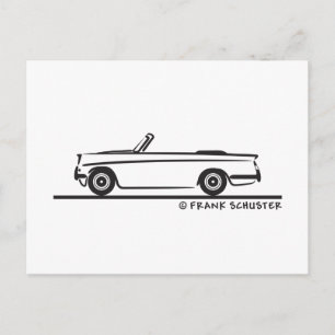 1961 Triumph Herald Convertible Postkarte