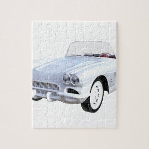 1961 Weiß Korvette Puzzle