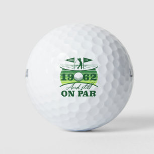 1962 60. Geburtstag Golf Lover Golfball