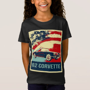 1962 C1 Corvette Pop Art Style  T-Shirt