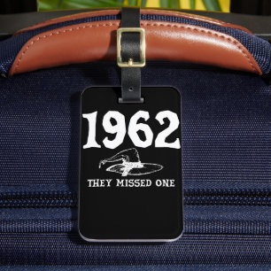 1962 Sie verpassten eine Salem-Hexe Halloween  Gepäckanhänger