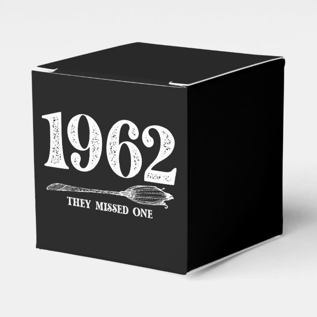 1962 versäumten sie ein Salem HexenHalloween Geschenkschachtel (Vorderseite)