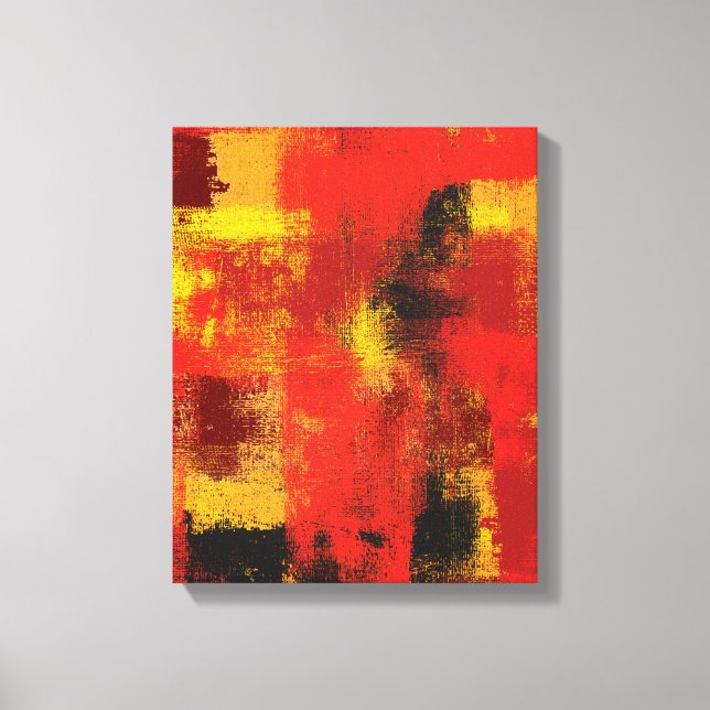 1963 Abstrakte Leinwand (Vorderseite)