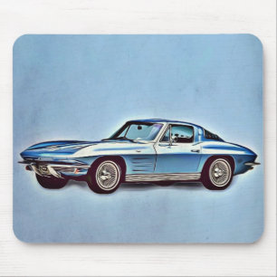 1963 Chevrolet Corvette Sting Ray Coupe Mousepad