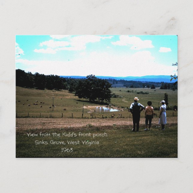 1963 Monroe Co Sinks Grove Henry Mama Nana, View.. Postkarte (Vorderseite)