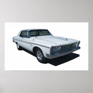 1963 Plymouth Coupe Poster