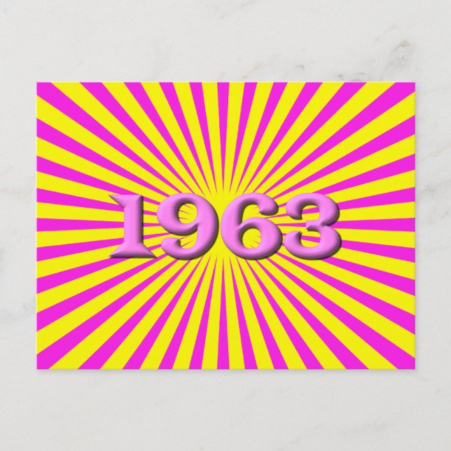1963 POSTKARTE (Vorderseite)