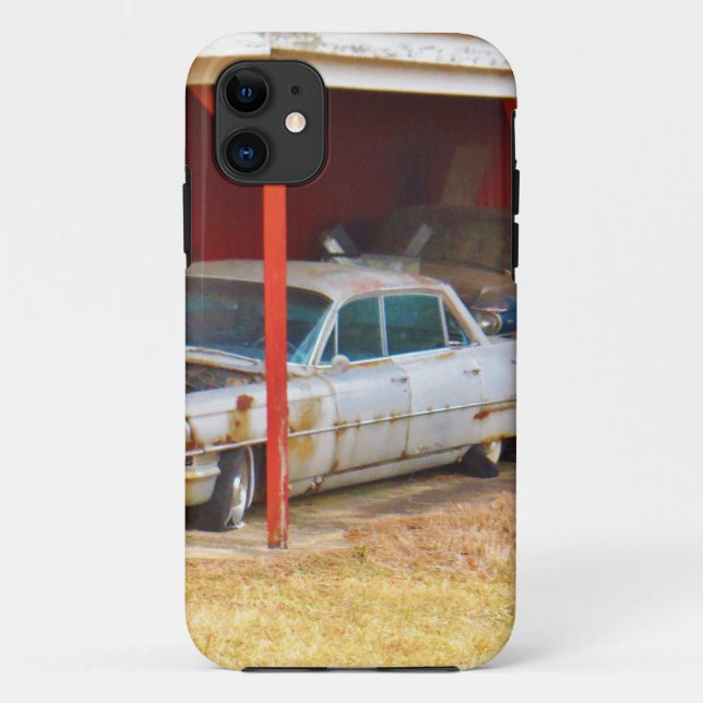 1963 Silver Sadan Deville Case-Mate iPhone Hülle (Rückseite)