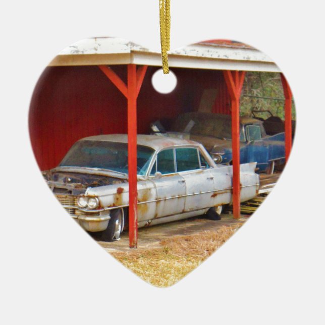 1963 Silver Sadan Deville Keramikornament (Vorne)