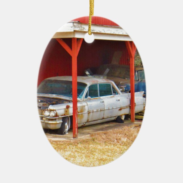 1963 Silver Sadan Deville Keramikornament (Vorne)