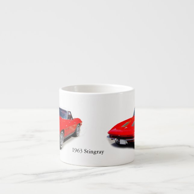 1963 Stingray Espresso Tasse (Vorderseite)