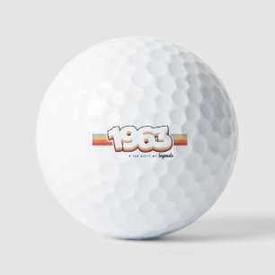 1963 The birth of legends Golfball