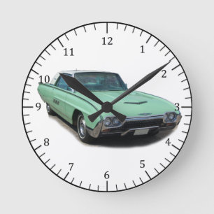 1963 Uhr des grünen Oldtimer