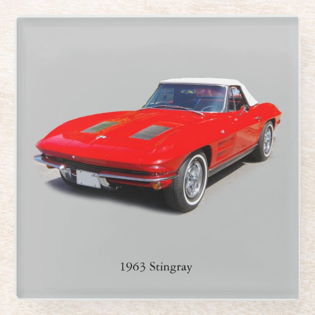 1963 Untersetzer aus Stingray-Glas (Vorderseite)