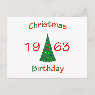 1963 Weihnachten Geburtstag