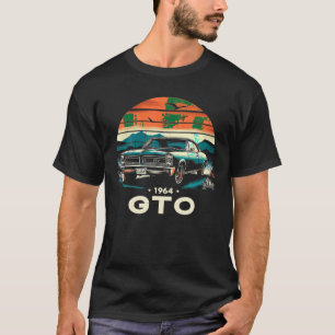 1964 64 GTO Classic Car Old School Muscle Vintag T-Shirt