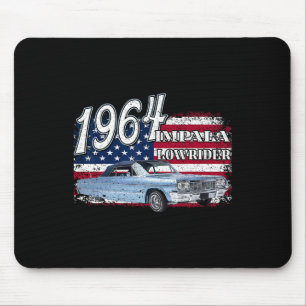 1964 64 Impala Lowrider Ss 4. Juli Amerikaner Mousepad