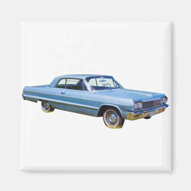 1964 Chevrolet Impala Antiker Auto Magnet (Vorne)