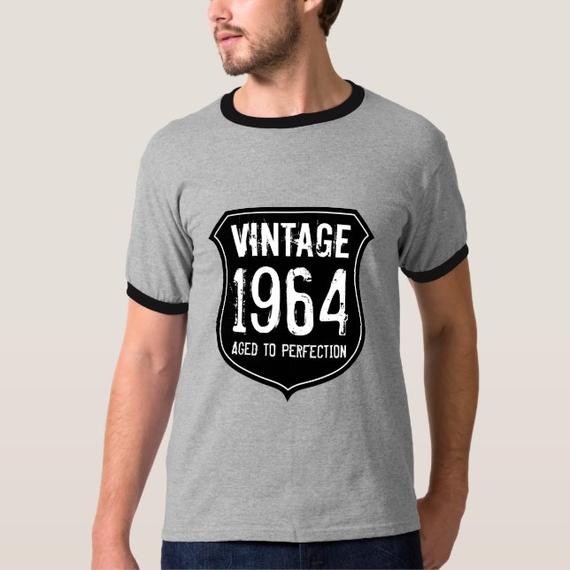 1964 gealtert zu Perfektionst-shirt | 50. T-Shirt (Vorderseite)