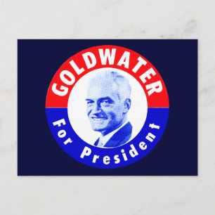 1964 Goldwater für Präsident Postkarte