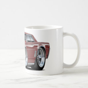 1964 GTO kastanienbraunes Auto Kaffeetasse