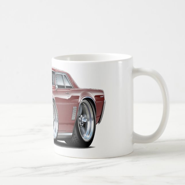 1964 GTO kastanienbraunes Auto Kaffeetasse (Rechts)