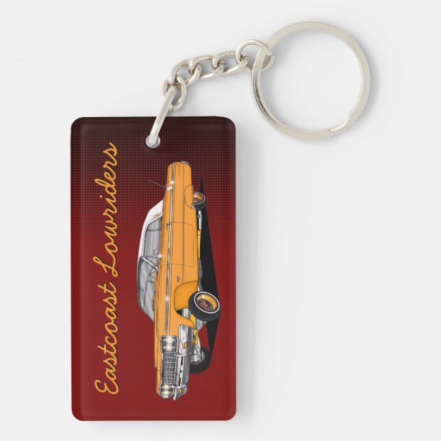 1964 Impala Lowrider Acrylic Keychain Schlüsselanhänger (Rückseite)