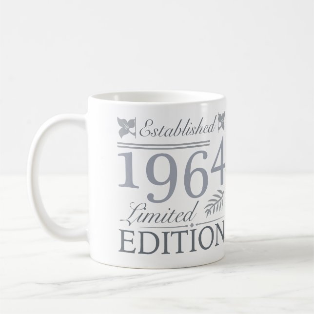 1964 Limited Edition 60 Jahre alt Kaffeetasse (Links)