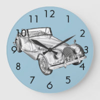 1964 Morgan Plus 4 Illustration zum Sportwagen