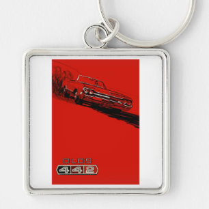 1964 Oldsmobile 442 Poster-Reproduktion Schlüsselanhänger