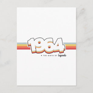 1964 The birth of legends Postkarte