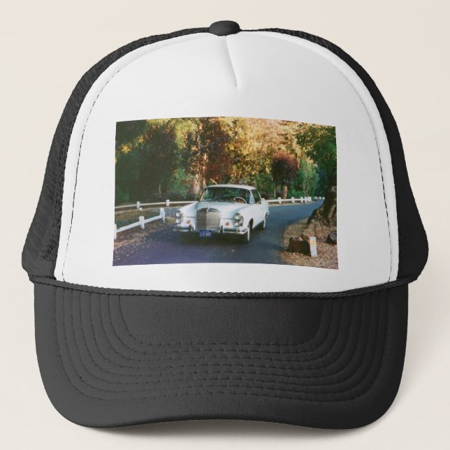 1965_220SEb_001 MERCEDES-BENZ 220SEb Coupé 1965 Truckerkappe (Vorderseite)