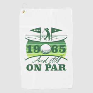 1965 60. Birthday Golf Spaß Golfhandtuch