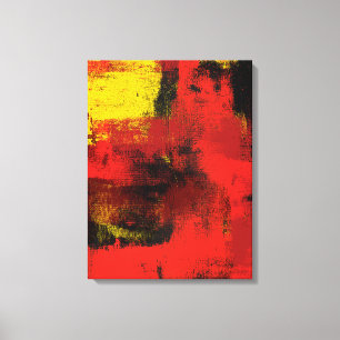 1965 Abstrakter Kunstdruck Leinwanddruck