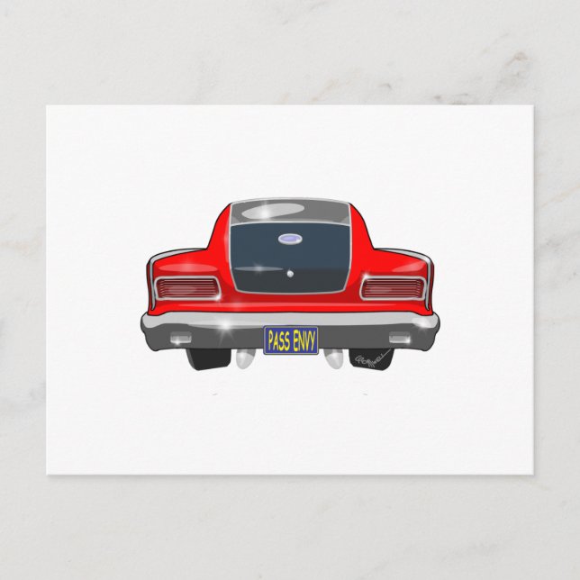 1965 AMC Rambler Marlin Postkarte (Vorderseite)