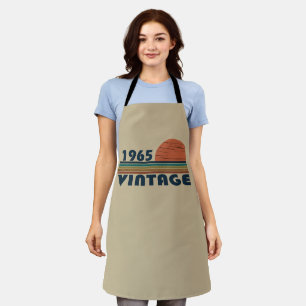 1965 geboren elegantes Vintage-Geburtstagsgeschenk Schürze