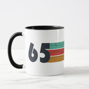 1965 geboren elegantes Vintage-Geburtstagsgeschenk Tasse