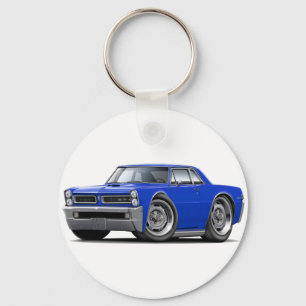 1965 GTO Blau-Auto Schlüsselanhänger