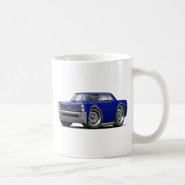1965 GTO dunkelblaues Auto Kaffeetasse (Rechts)