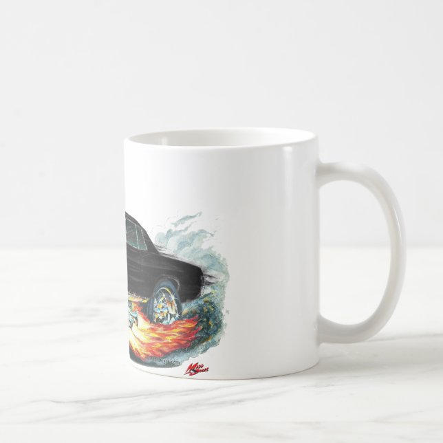 1965 GTO schwarzes Auto Kaffeetasse (Rechts)